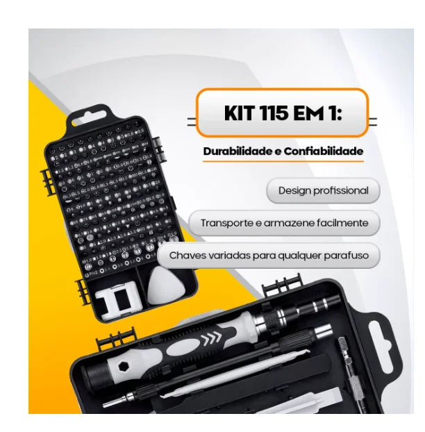 115 Game Tools Kit Mini Keys Precision Multipurpose Mobile Phone Tablet Notebook-Neverdie Store