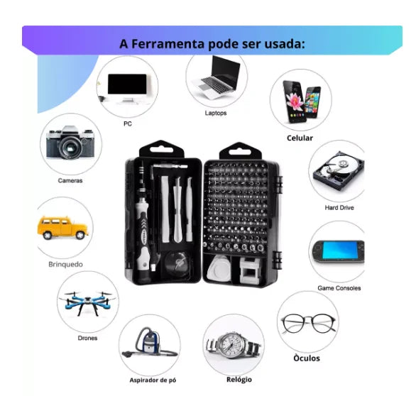 115 Game Tools Kit Mini Keys Precision Multipurpose Mobile Phone Tablet Notebook-Neverdie Store